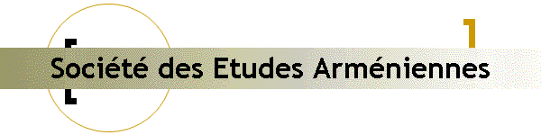 Société des Etudes Arméniennes