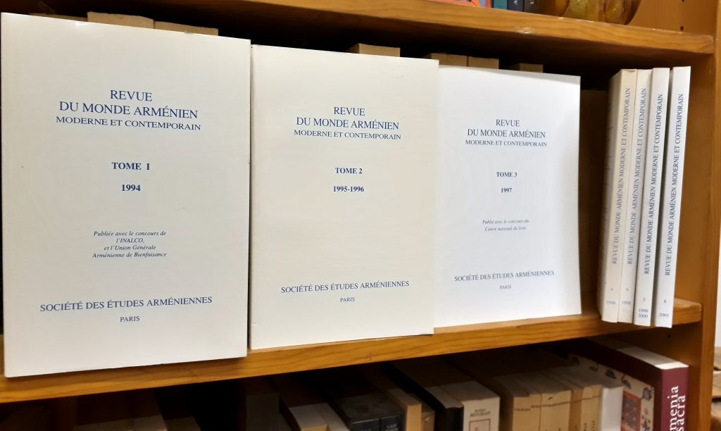 La revue (1994 2001) Société des Études Arméniennes